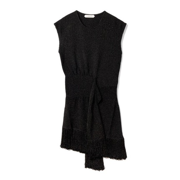 Lanvin Fitted Black Evening Dress - NWT